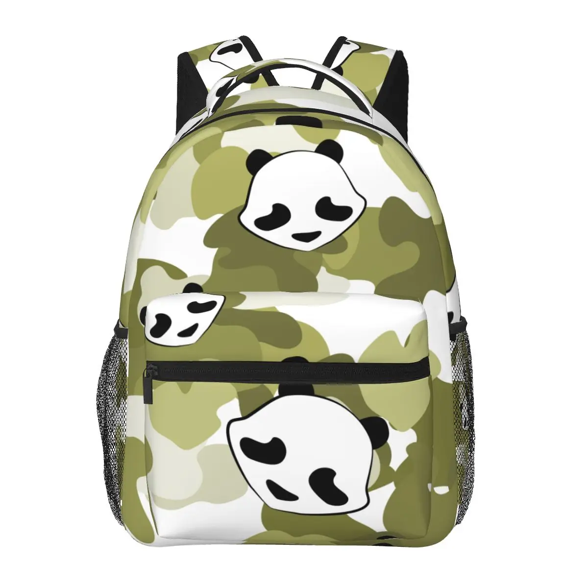 

Panda Bear Cute Camouflage Animal Fashion Boys Girls Backpack School Bag for Teenager Student Book Bag