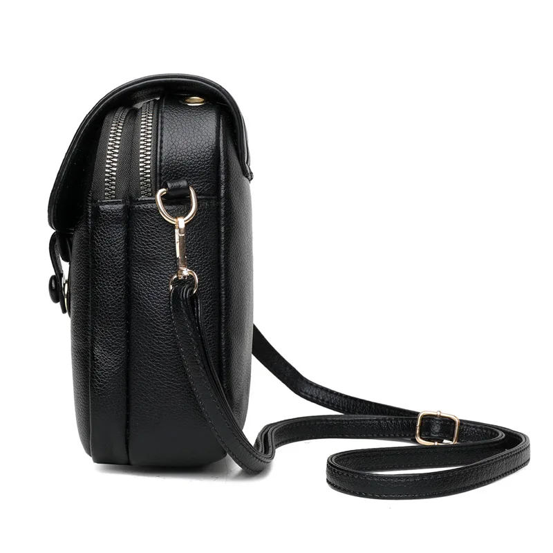FUNMARDI Fashion Small Crossbody Bag For Women PU Leather Shoulder Bags Phone Purse Flap Messenger Bag Handbags Pouch WLHB2787