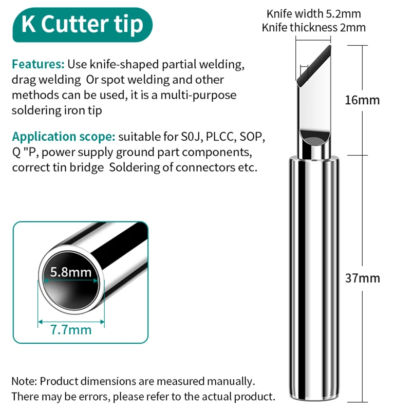 

LUXIANZI наконечники для паяльника 907
