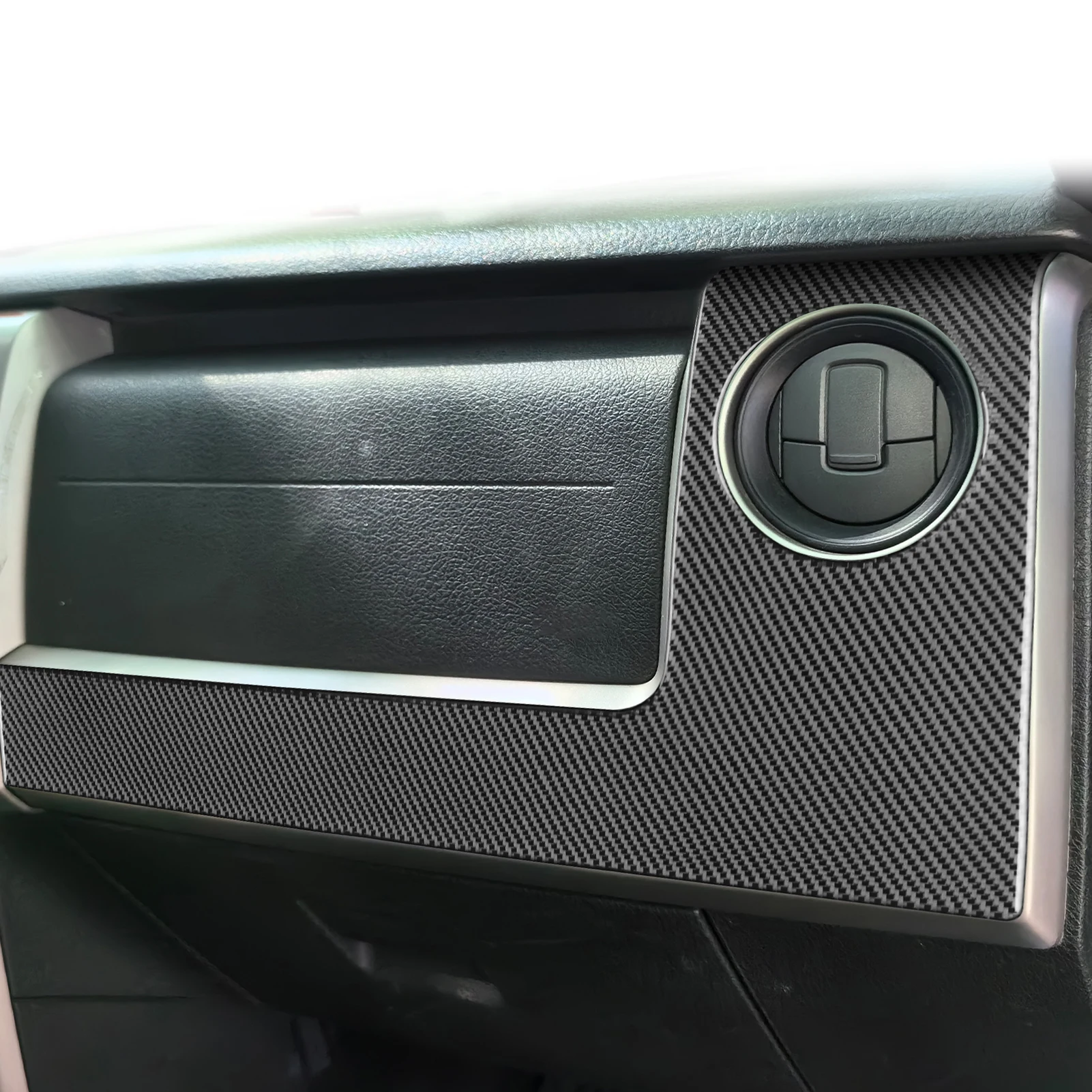 Для Ford F150 Raptor 2009-2014 углеродное волокно Co-pilot приборная панель вентиляционного