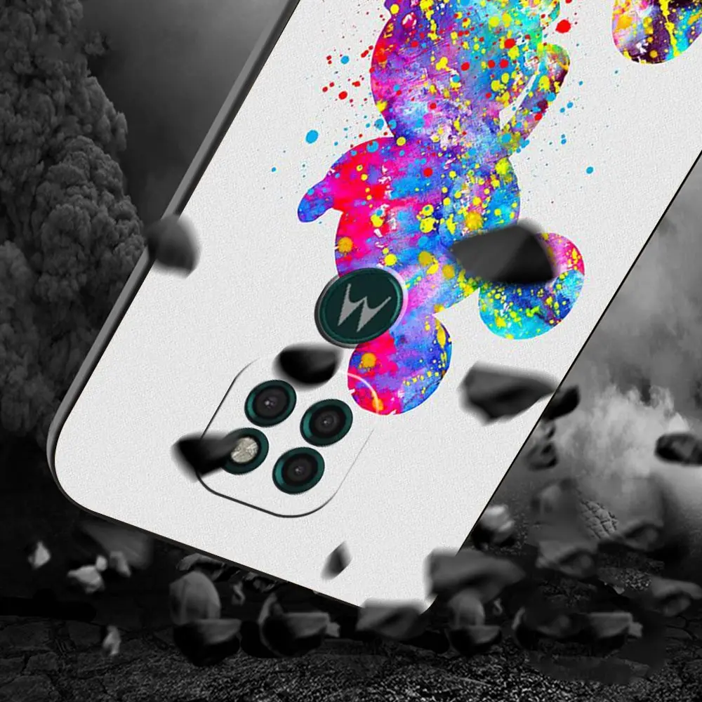 Чехол для телефона с изображением Микки Мауса Для Moto G30 One Fusion G9 Plus G60 G8 Power Lite EDGE 20 E6s