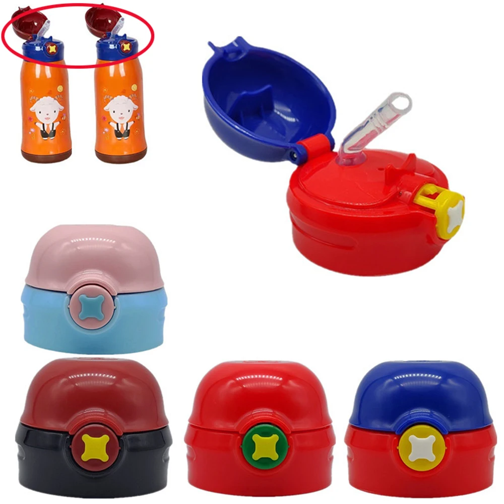 

Детские бутылочки для воды с крышкой, Мультяшные детские бутылочки для кормления с соломинкой, герметичные Бутылочки для воды, портативные ...