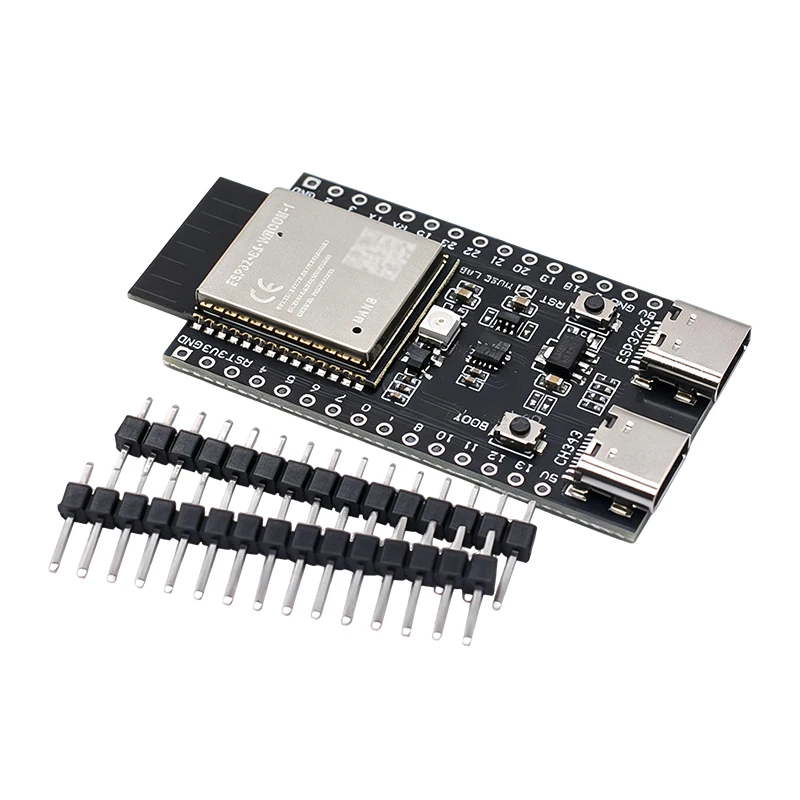 Фото Плата разработки Nano ESP32-C6 с Wi-Fi и Bluetooth, 160 МГц, двойной USB Type-C, встроенный USB-порт для последовательного подключения, полный набор GPIO для Arduino IoT DIY №5