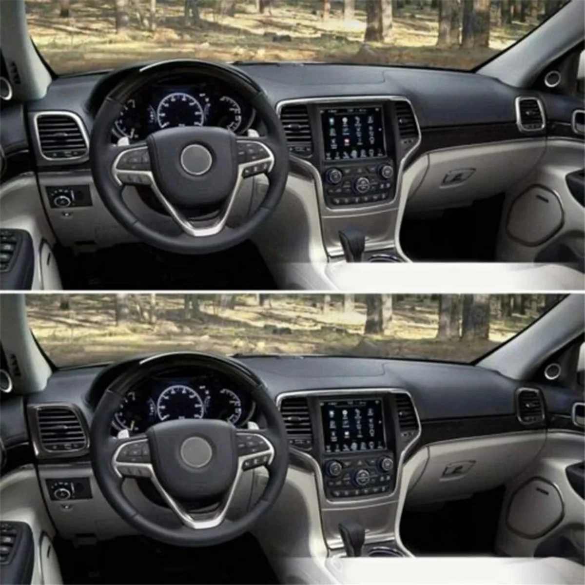 Модификация автомобиля внутренняя накладка на выходе кондиционера боковая