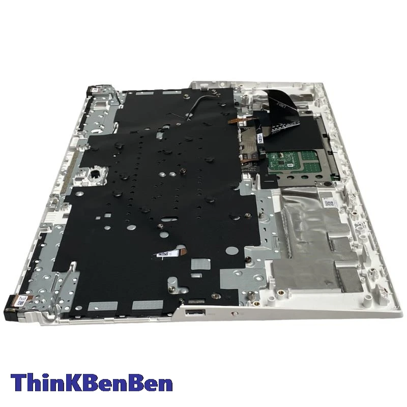 Белая клавиатура с английской раскладкой для подставки рук чехол Lenovo Legion 5 Pro 16ACH6H