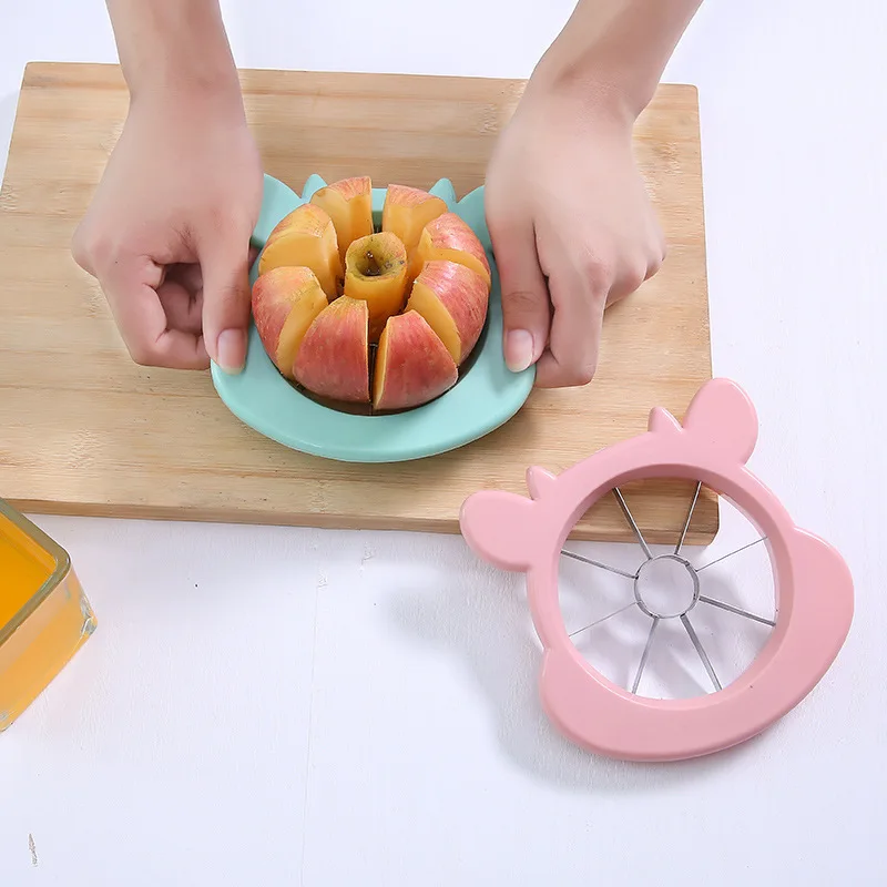 Stainless Steel Pear Fruit Slicer Apple Cutter Household Comfort Handle Cutting Tools Slicer Kitchen Assist Cocina Accessories