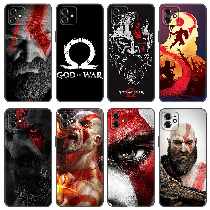 Чехол God Of War для телефона Apple iPhone 13 12 Mini 14 11 Pro XS Max 8 7 6S 6 Plus XR X SE 2022 2020 дюймов мягкий