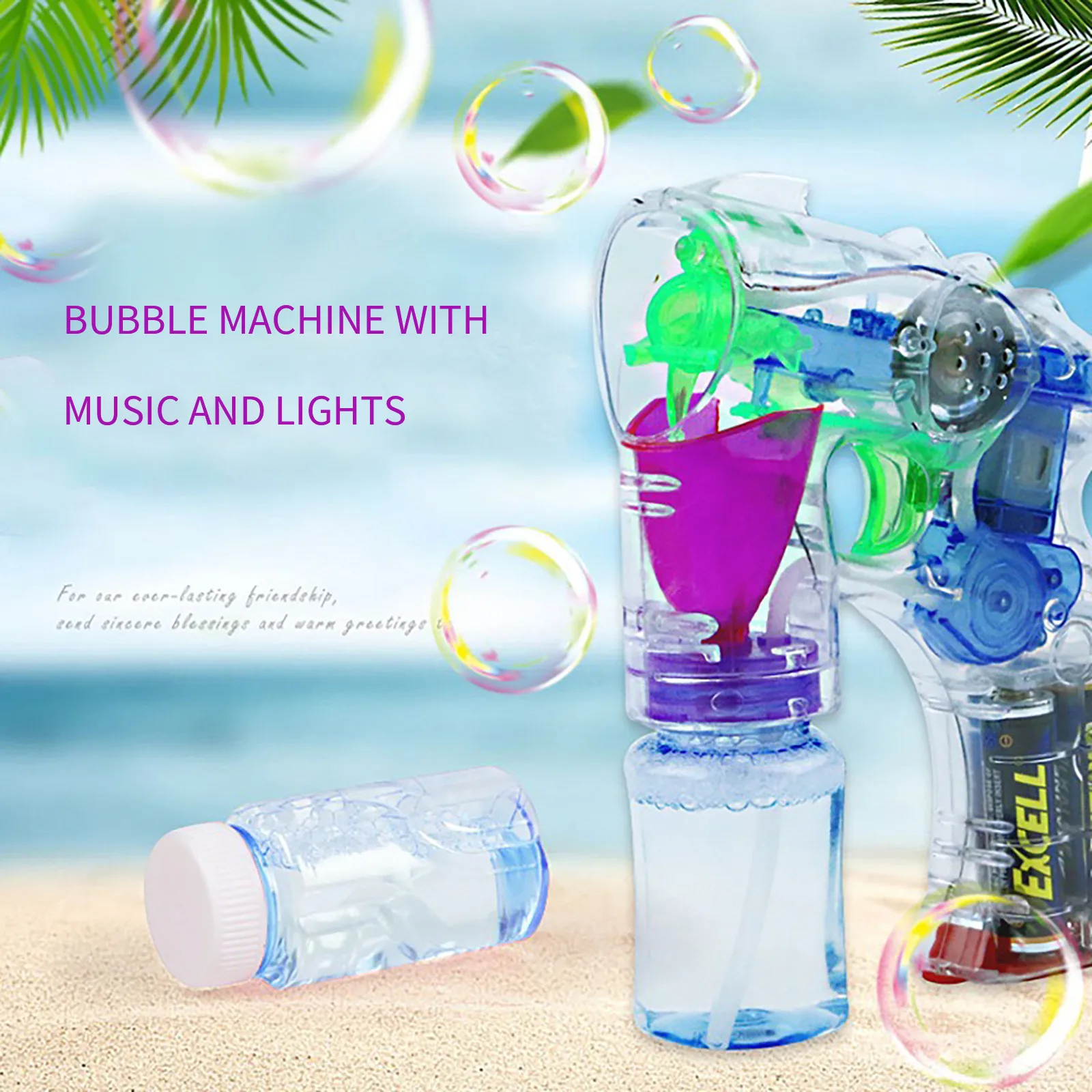 

Bubble Maker and Bubble for Favors Blaster Party Bubble LED Machine Bulk Kids Gifts Christmas Learning Toy for 2 Year Old
