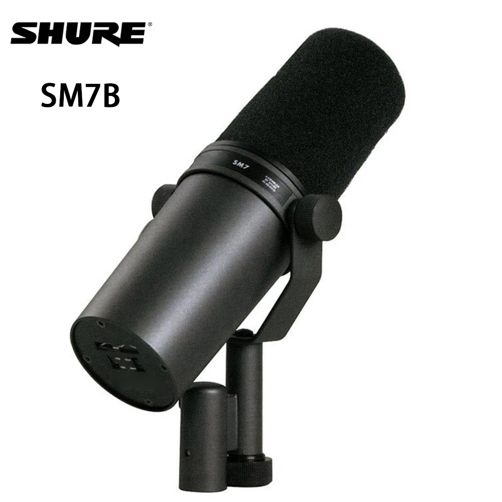 

Original Shure SM7B New Moving Coil Hanging Optional Frequency Professional Recording Equipment Live Home Microphone
