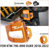 duke 790 890 duke motorcycle rear fluid reservoir guard cover protector for ktm 790duke 890 duke 2018 2019 2020 2021 2022