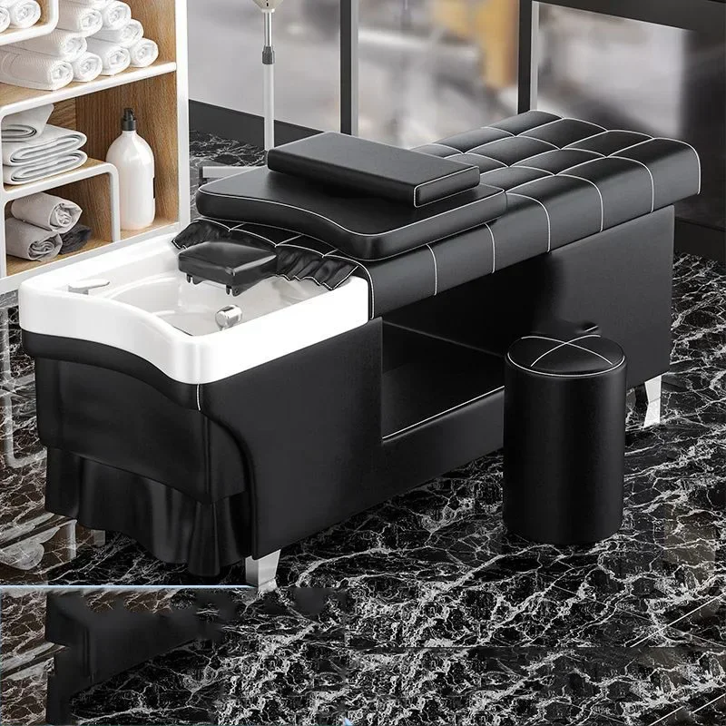 Освещение стилист Shampo кресло для спа комфортная кровать мойки волос роскошная