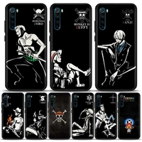 cartoon anime one piece luffy zoro chopper phone case for redmi 6 pro 6a 7 7a note 7 note 8 a pro 8t note 9 s pro soft silicone