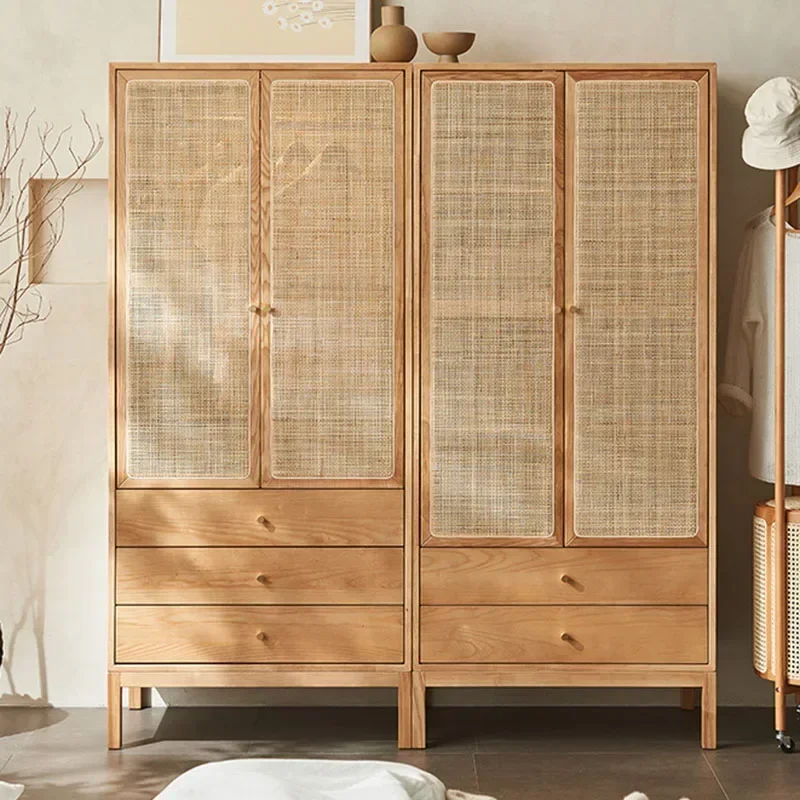 Роскошная квартирная гардеробная комната шкаф для хранения спальни деревянные