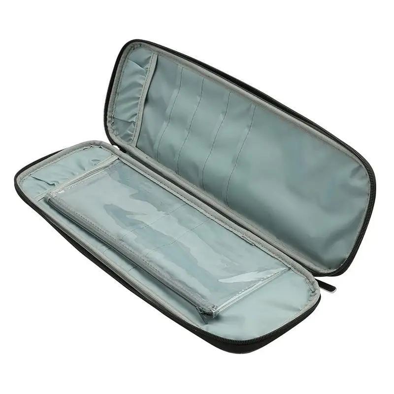 

Knitting Needles Case Crochet Hooks Bag Portable Durable Crochet Storage Pouch Knitting Needles Case Storage Zipper Bag