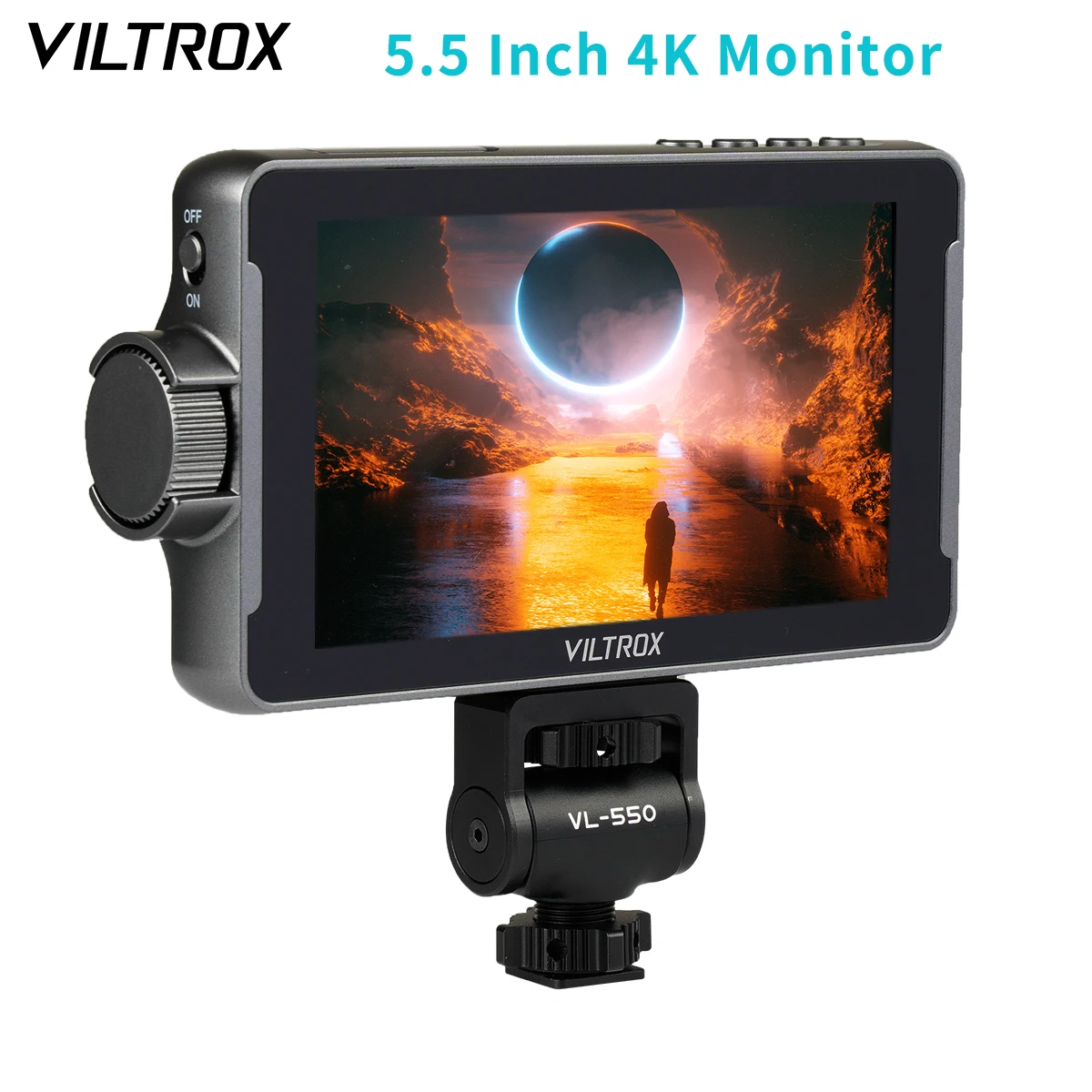 

VILTROX DC-550 5.5 Inch 1920x1080 4K Profissional Portable Camera Studio Monitor HDMI Touch Screen Field 3D LUT Director Monitor