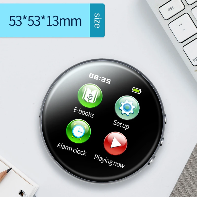 95-часовой MP3-плеер на выносливость 64 ГБ умный портативный плеер без потерь для