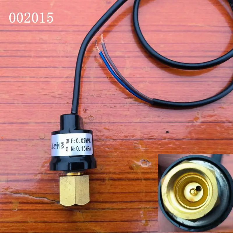 

Детали защиты низкого давления кондиционера ВЫКЛ/ВКЛ 0,02/0,15 МПа 0,2/0,3 МПа клеммы/проводной переключатель контроля давления