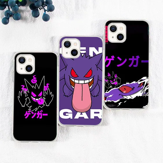 Чехол для телефона CK-43 Pokémon Gengar OPPO A11K A12 A12S A53 A32 A33 A31 F9 Reno 2Z 2F 3 5Z A55 A54 Pro