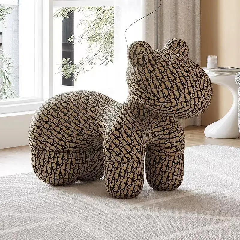 Стул интернет-знаменитости сиденье в виде животного домашняя гостиная напольная