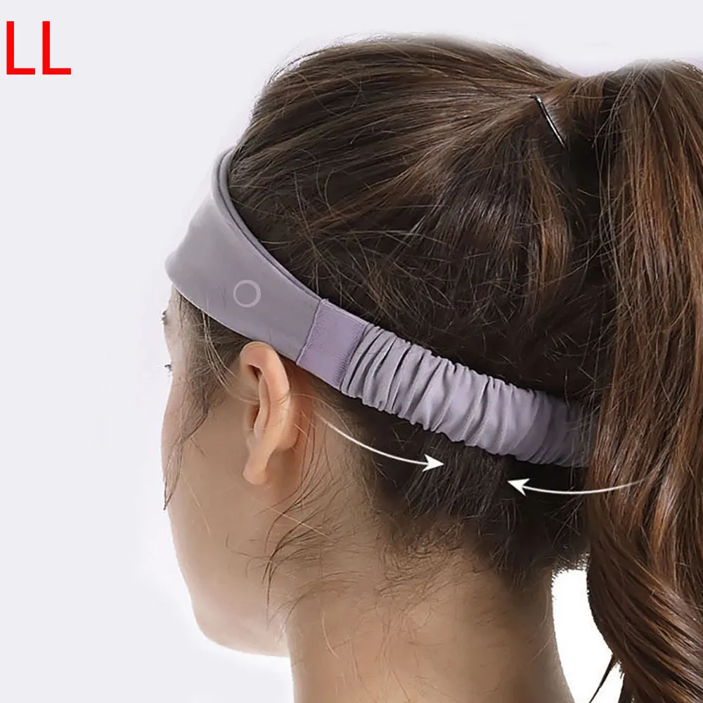 Women's Yoga Sports Hair Band Women Sweat-Absorbing Elastic Running Anti-Perspirant Band Fitness Hair Band Wholesale