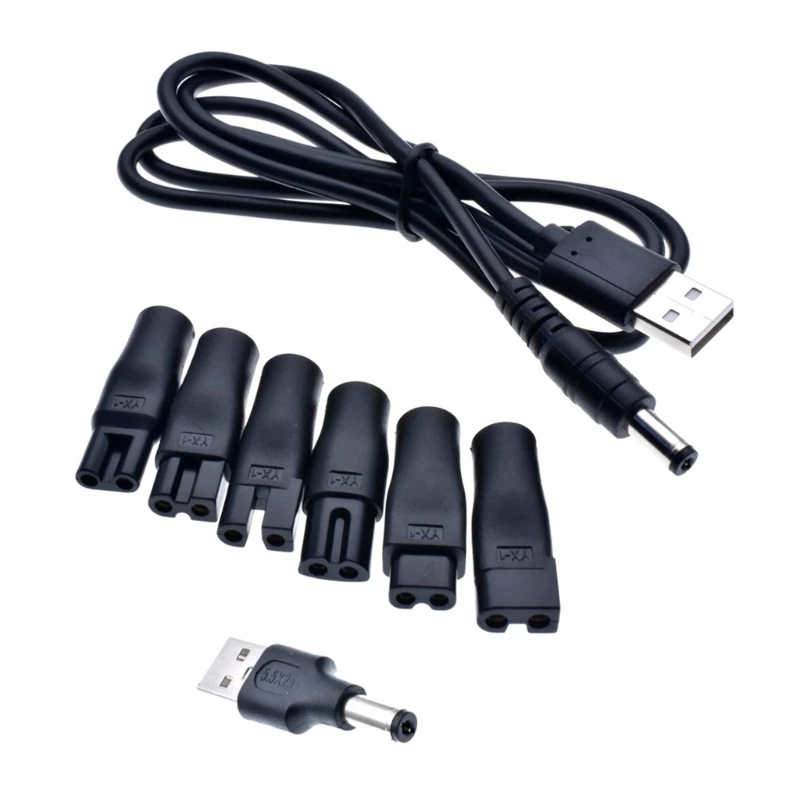 

Multifunction 5.5x2.1mm Female Socket Covert Connector for Electric Hair Razors E65C