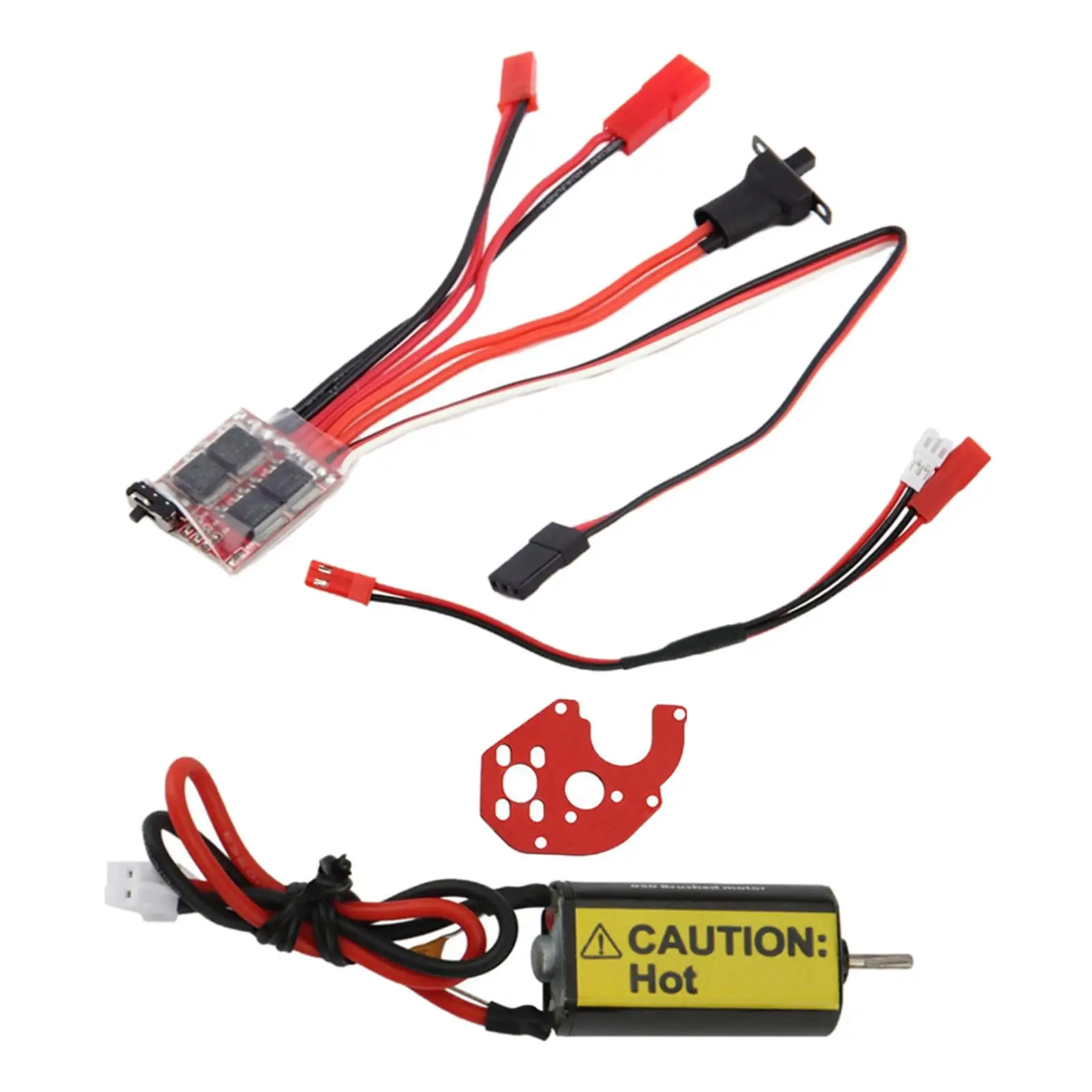 

30A щеточный двигатель ESC для 1/24 Axial SCX24 Axi90081 Axi00002 DIY аксессуары