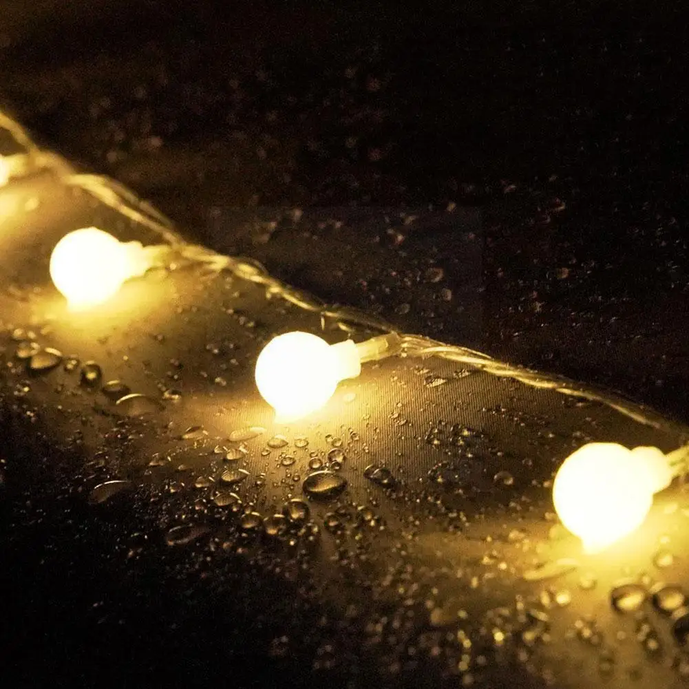 

Christmas Led Light String Luminous Bubble Ball Wave Starry Light Tent Ball Camping Outdoor Waterproof Atmosphere Bubble Ba Z5h9