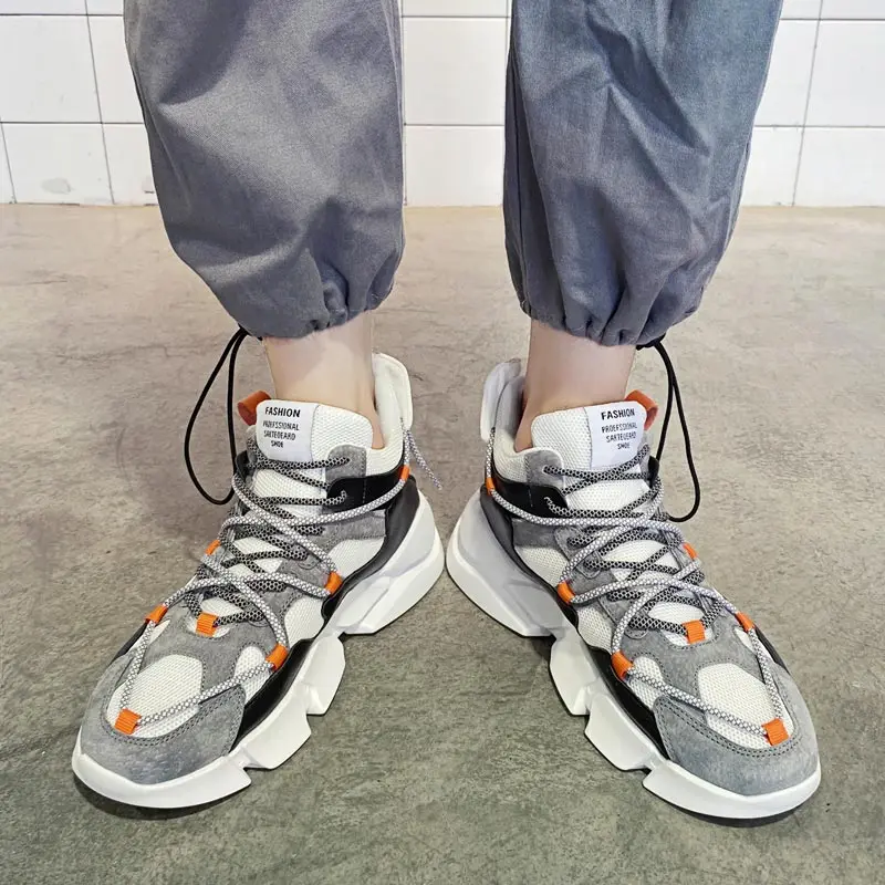 

2022 Sport shoes man Trekking Male running shoes baskets Shoes men's sports White sneakers trainers