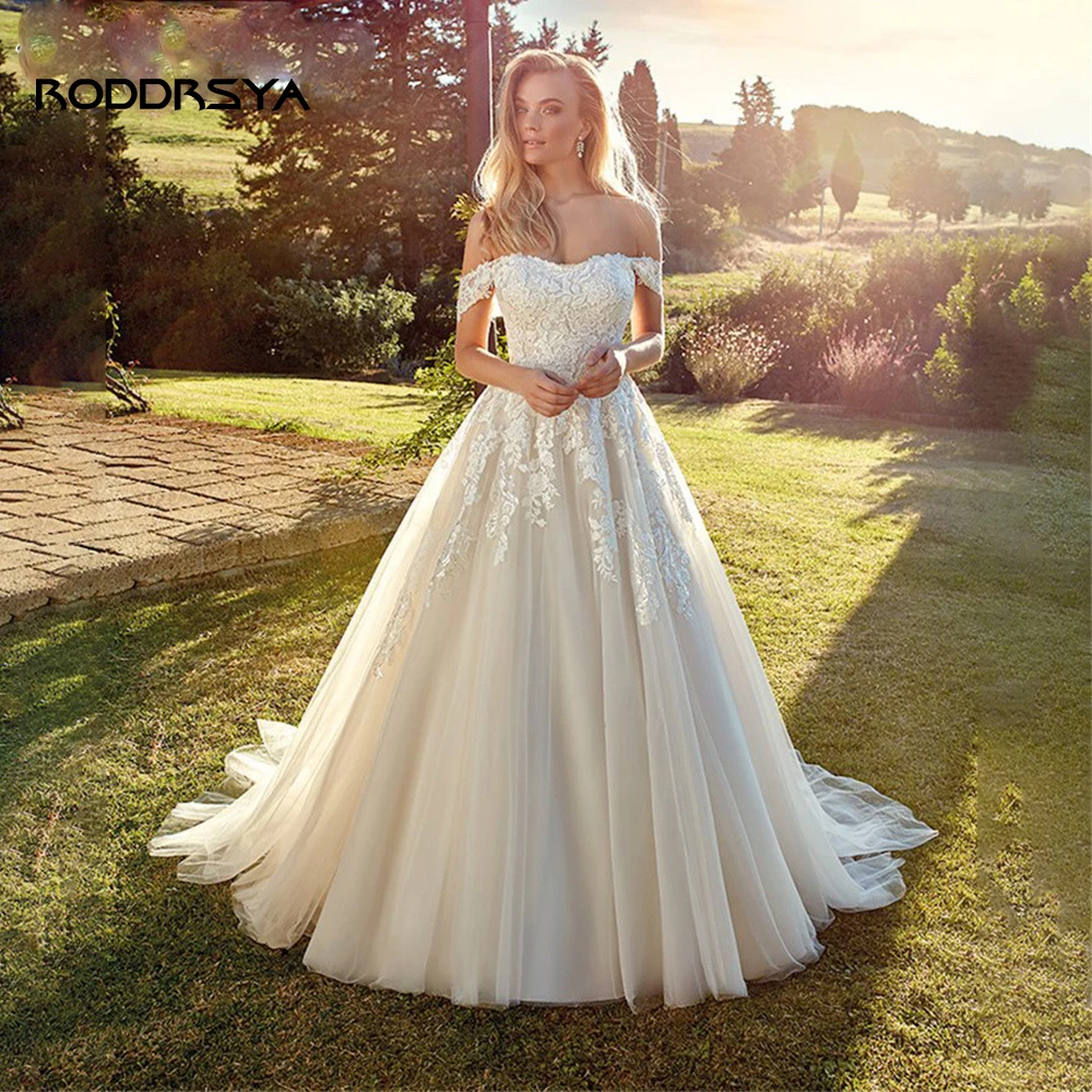 Женское свадебное платье RODDRSYA