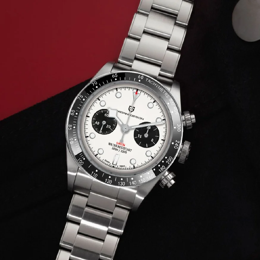 

PAGANI DESIGN Retro Panda Luxury Quartz Watch For Men Sport Chronograph Sapphire glass 100M Waterproof Men's Watches 2022 New