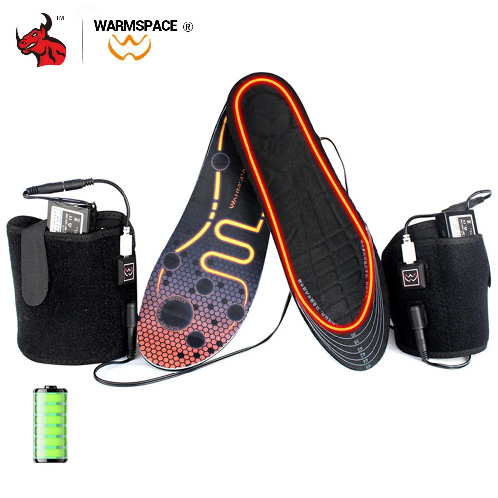 

Стельки с электроподогревом для мотоцикла, теплые зимние, с аккумулятором