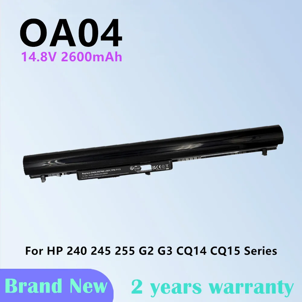 Фото Аккумулятор для ноутбуков HP 240 245 255 G2 G3 CQ14 CQ15 OA04 OA03 TPN-C113 TPN-C114 TPN-F112 TPN-F113 TPN-F114 TPN-F115 HSTNN-PB5S №1