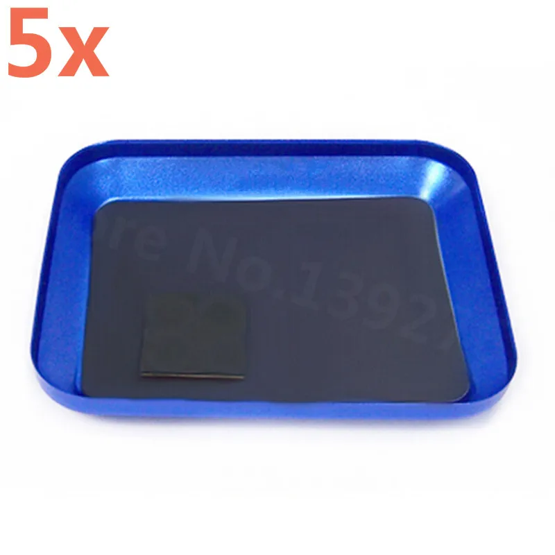 5 шт. алюминиевый винтовой Магнитный Лоток Для 1/5 1/8 1/10 1/16 масштабные модели