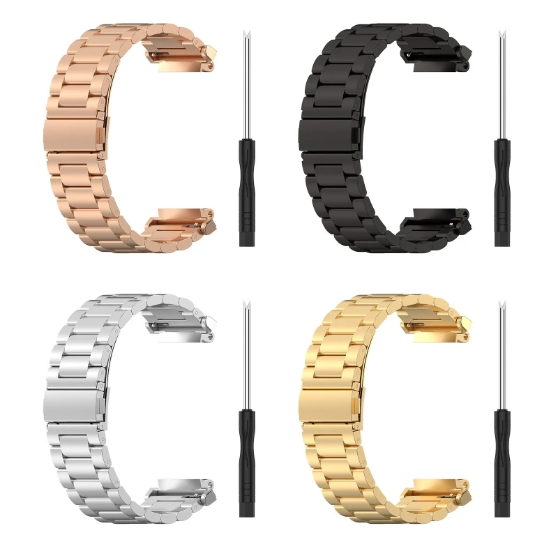 

Сменный Браслет из нержавеющей стали для наручных часов, аксессуары для ремонта умных часов, Прямая поставка