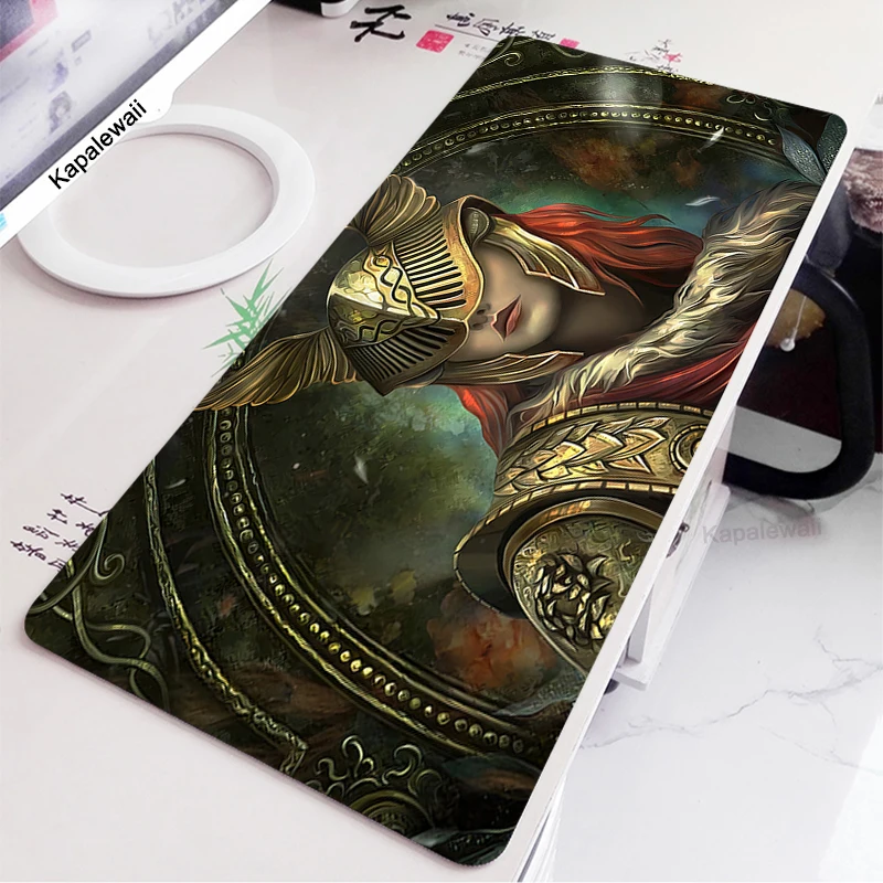 

Non-Slip Elden ring Mouse Pad Gaming Accessor Table Keyboard Desk Mat Gamer PC Rubber Carpet Dragon Mousepad Anime Mous pad