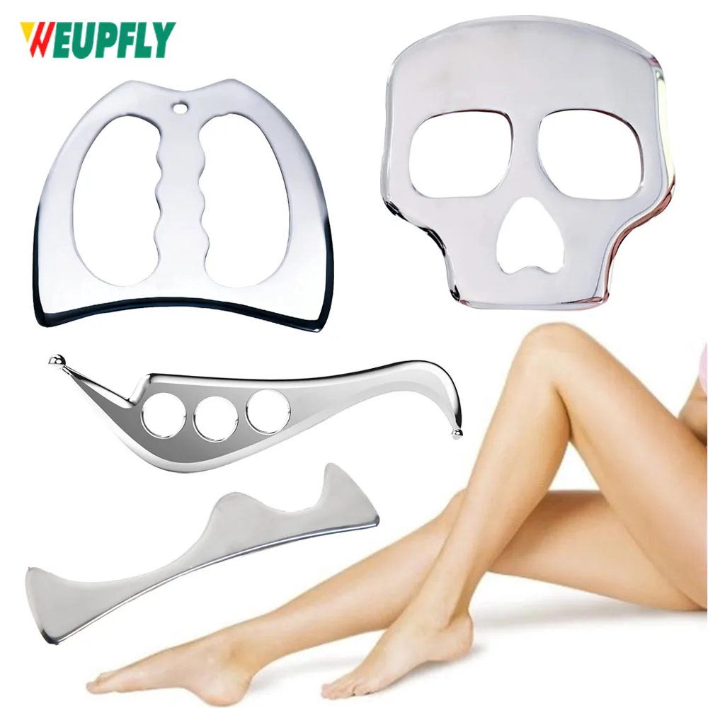 

Инструмент Gua Sha из нержавеющей стали, инструменты IASTM, инструменты для миофасциального скобления для физиотерапии для рубцов, снятия боли в ...