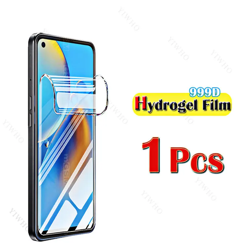 6 In1 Front Cover Screen Protectors Hydrogel Film 6.43 Inch Camera Lens for OPPO A74 Protective Film for OPPO CHP2219 A 74 Film images - 6