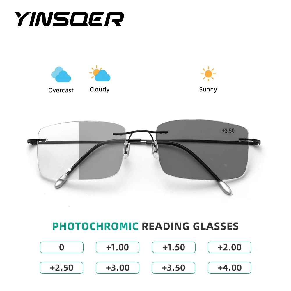 Фотохромные прогрессивные Мультифокальные очки для чтения солнцезащитные