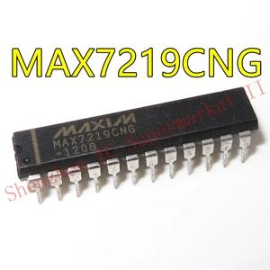 1pcs/lot MAX7219CNG MAX7219ENG MAX7219 DIP-24 100% Original chip is not fake In Stock
