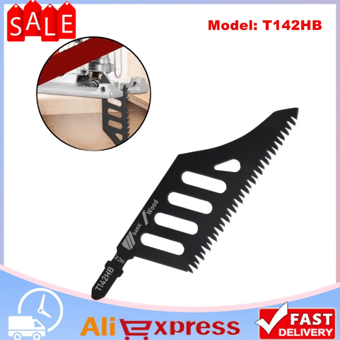 

Lобзиковые полотна VIBRATITE T142HB для резки дерева