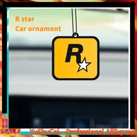 r star auto fragrance pendant newest game gta 1psc car pendant car air freshener jdm racing style pendant