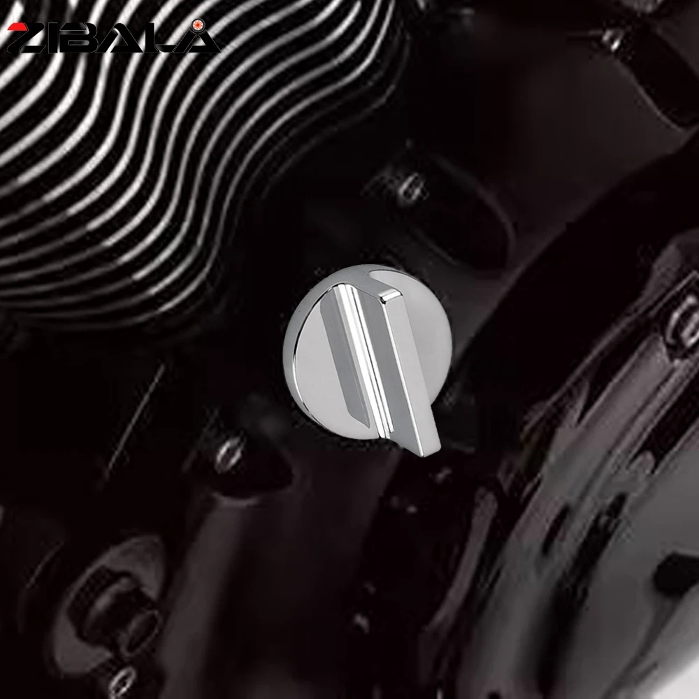 Для Kawasaki Ninja ZX-10R ABS 2011-2021 2022 2023 хромированная крышка масла для мотоцикла ZZR1200 ZX750F 750R