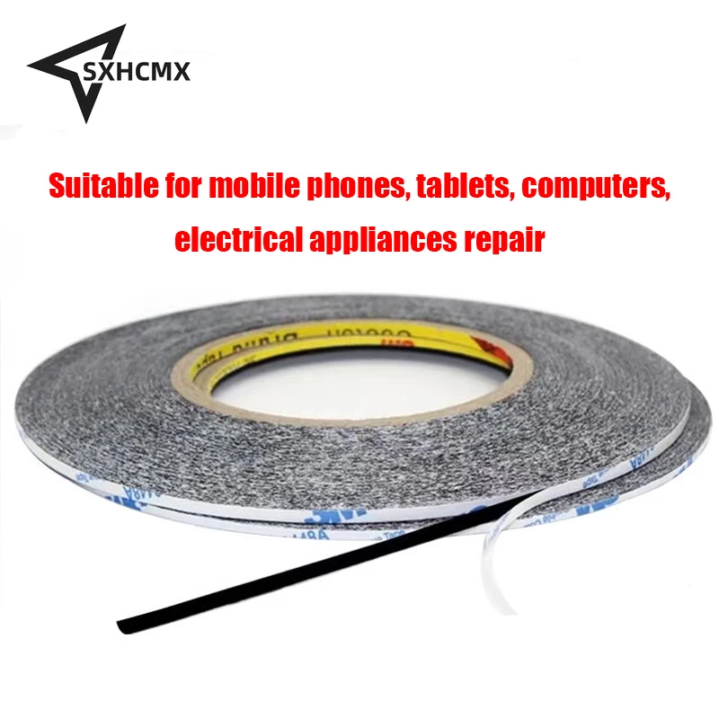 

1PCS 1/2/3/4/5/6/8MMx50m Thick Sticker Double Side Adhesive Tape Fix for Cellphone Touch Screen LCD Mobile Phone Repair Tape