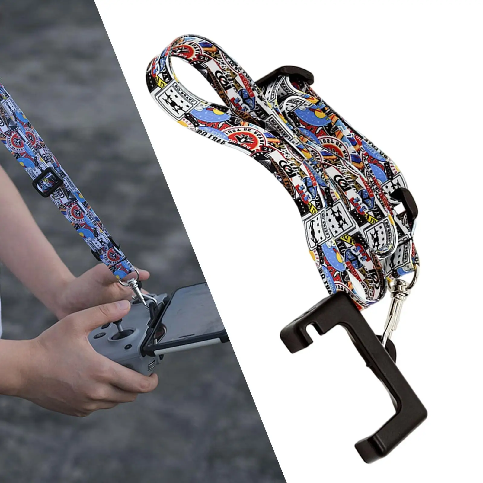 

Adjustable Neck Strap Lanyard W/Bracket for DJI Mavic Air 2s Air2 Mini2