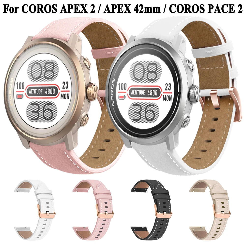 

20mm Women Bracelet For COROS APEX 2 / APEX 42mm Watch Strap Replacement Band For COROS PACE 2 Bracelet Watchband Accessories