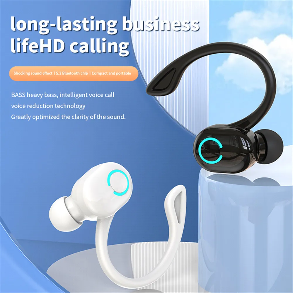 S10 TWS Wireless Earphones Sport In-ear Bluetooth 5.2 Mini Earbuds Ultra-long Standby Handsfree Headset With Mic for Smart Phone