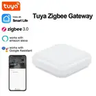 Умный дом Tuya Zigbee Gateway, хаб с мостом для умного дома, работает с Alexa Google Home
