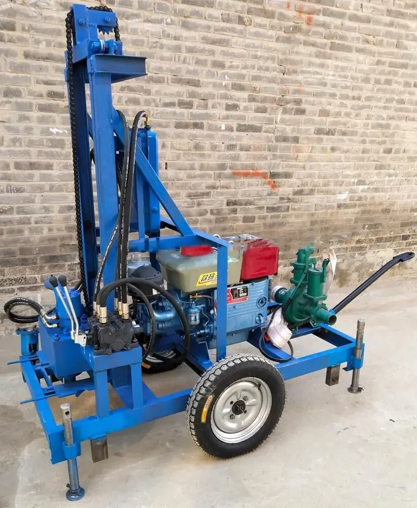 Буровая установка для водяных скважин сверления глубиной 120 м