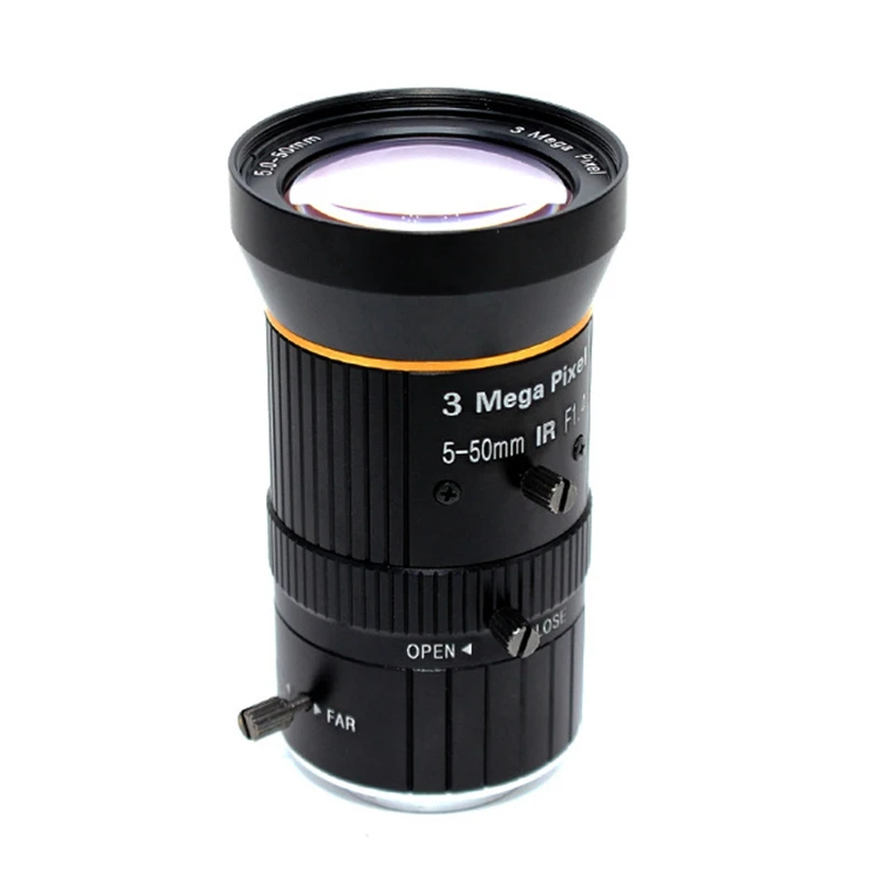 

5-50Mm 3MP Zoom Lens Live Lens HD Network Box Camera Lens CCTV LENS Camera Accessories
