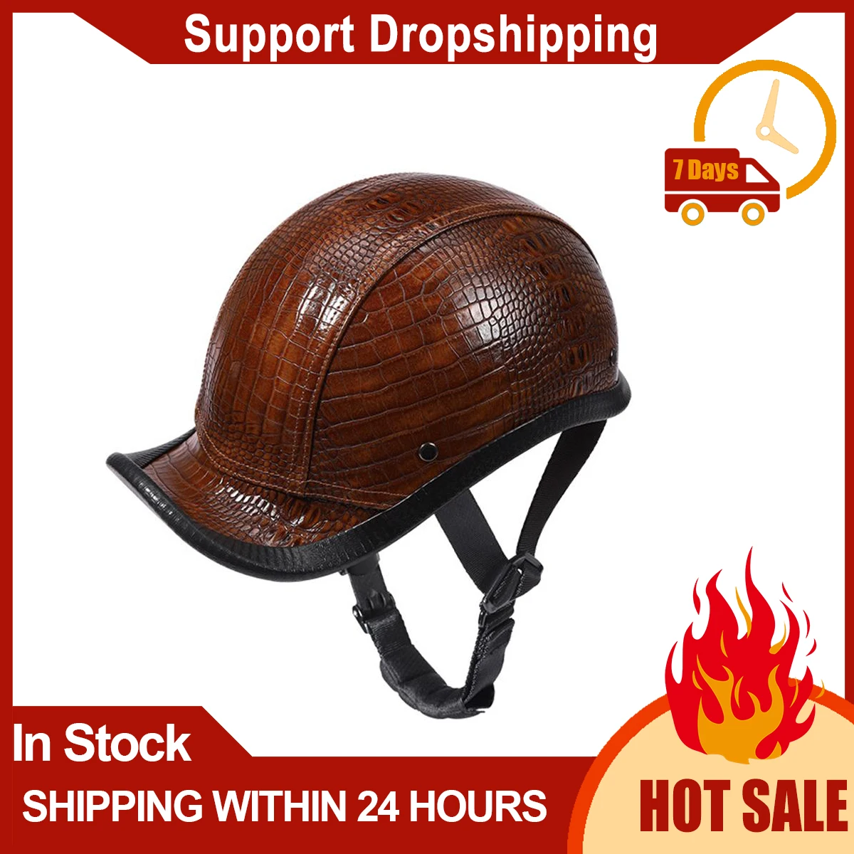 

Retro Scoop Helmet Summer Lightweight Duck Tail Half Helmet Safety Equipment For Motorcycle Electric Motorbike Accessories
